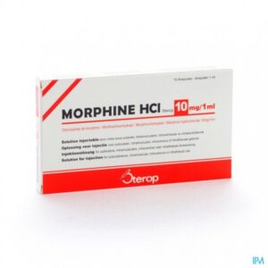Morfine Injectie 10 mg/1 ml Kopen